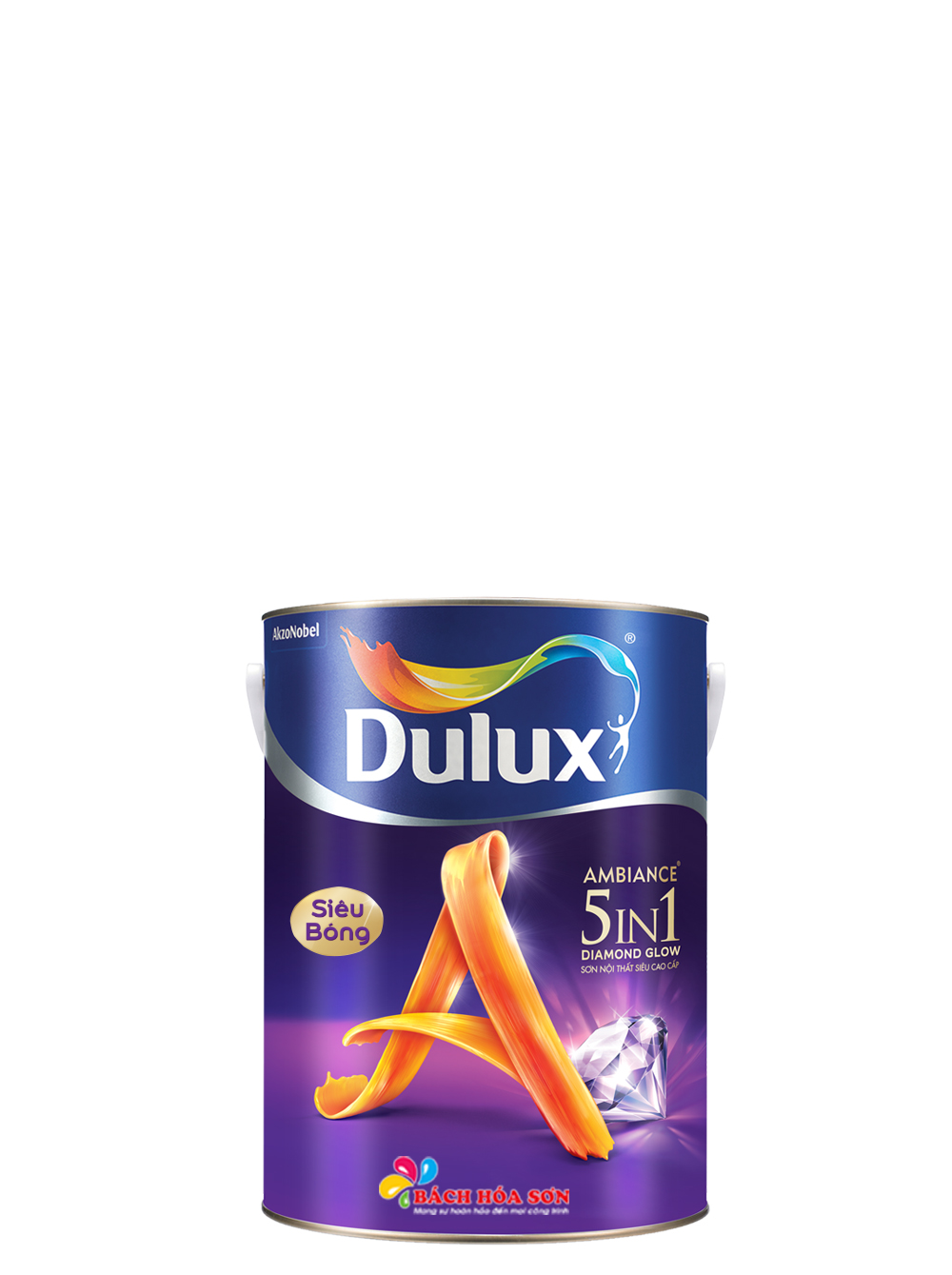 SƠN NỘI THẤT  DULUX  SIÊU BÓNG 5IN1 DIAMOND GLOW 1L